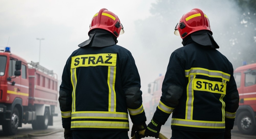 Wrocław w ogniu: Ewakuacja 93 osób podczas pożaru hali produkcyjnej