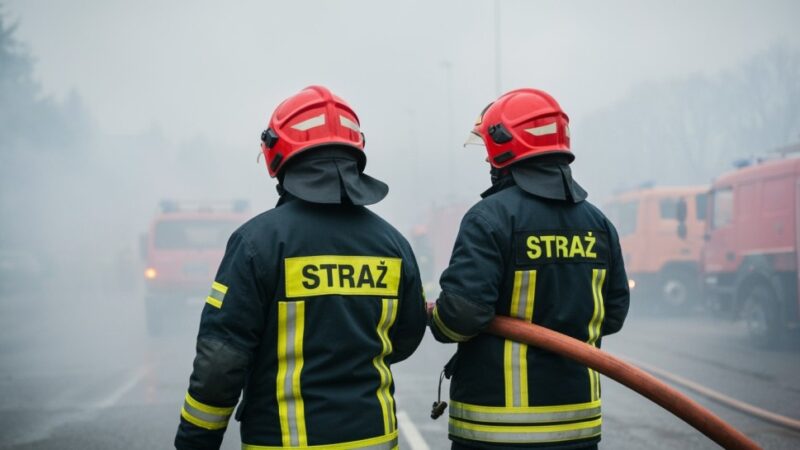 Pożar w Wrocławiu: dramatyczna ewakuacja z kamienicy na ul. Brodzkiej