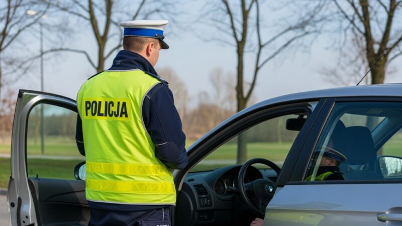 Świąteczne kontrole na drogach – policja w akcji!