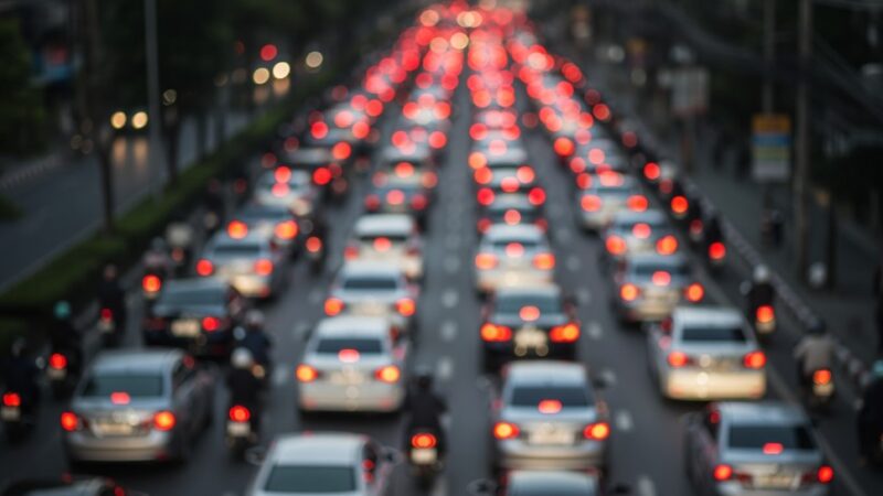 Poważne utrudnienia na A4: Zderzenie paraliżuje ruch w kierunku Katowic