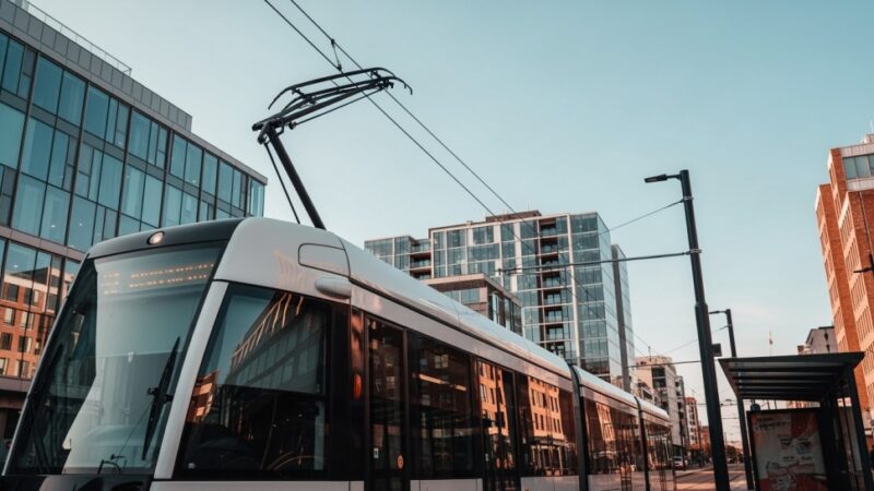 Świąteczny tramwaj „Bałwanek” zaprasza na bezpłatne przejażdżki po Wrocławiu!