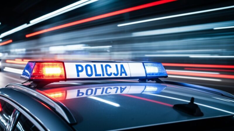 Maczeta w ręku, chaos w Lubinie: Groźny napastnik zatrzymany przez policję