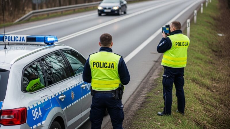 Piraci drogowi na celowniku: Policja zatrzymuje niebezpiecznego kierowcę w Jastrzębiej