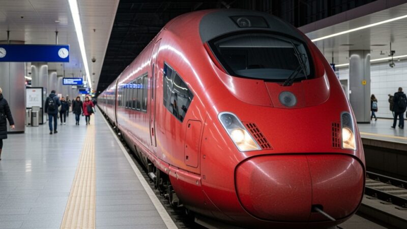 Zimowy chaos na torach: PKP Intercity odwołuje pociągi z Wrocławia