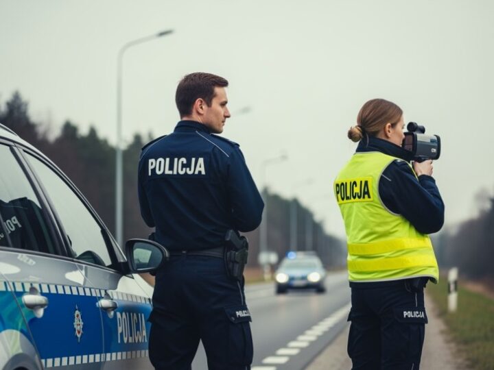 Pościg w Wołowie: 47-latek zatrzymany mimo zakazu i amfetaminy