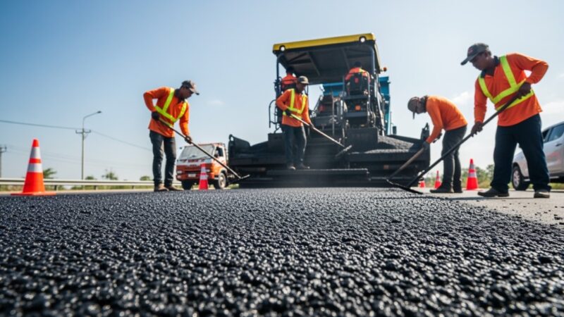 Mrozy wstrzymują budowę ronda w Tyńcu Małym