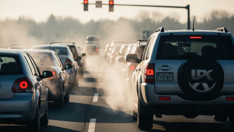 Poważne utrudnienia na A4: Kolizja ciężarówki paraliżuje ruch