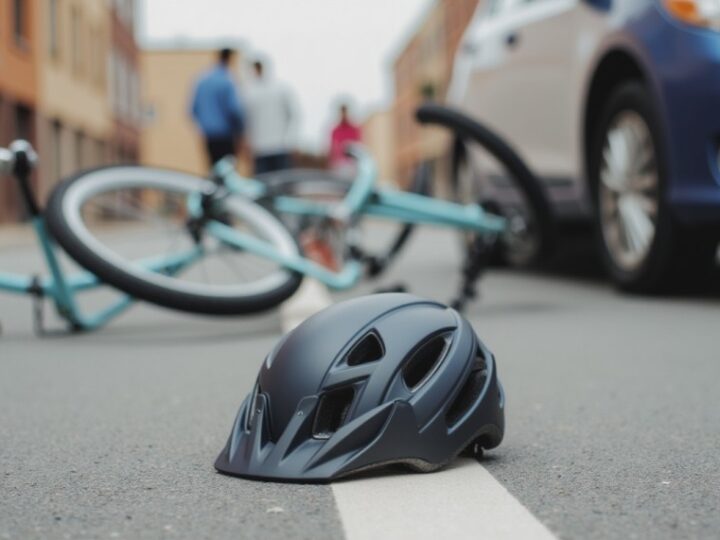 Pijany kierowca potrącił rowerzystkę na zatłoczonym skrzyżowaniu