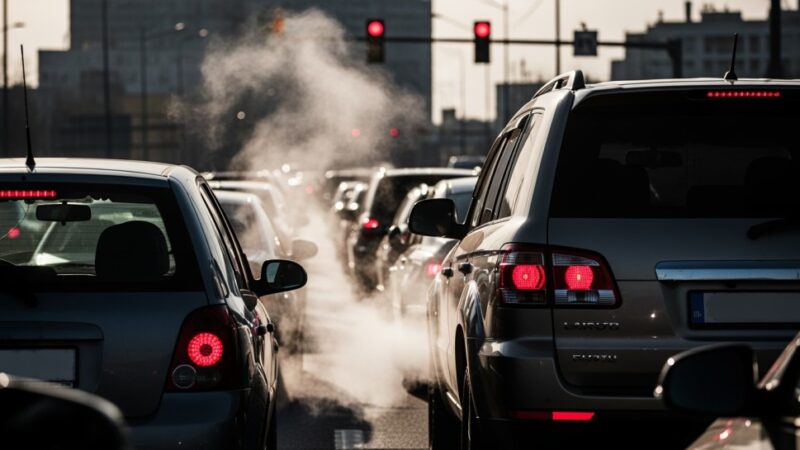 Paraliż na AOW: Zderzenie ciężarówek tworzy gigantyczny korek