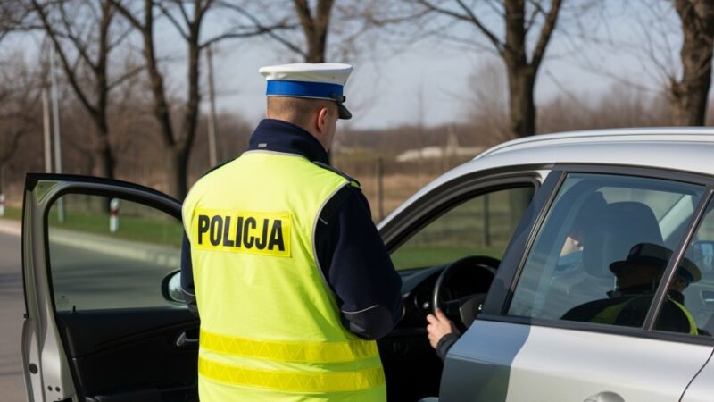 Bezpieczniej na drogach Dolnego Śląska – policja kontroluje setki pojazdów