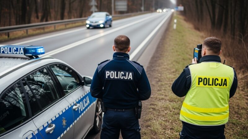 Kierowca stracił prawo jazdy za przekroczenie prędkości o 50 km/h