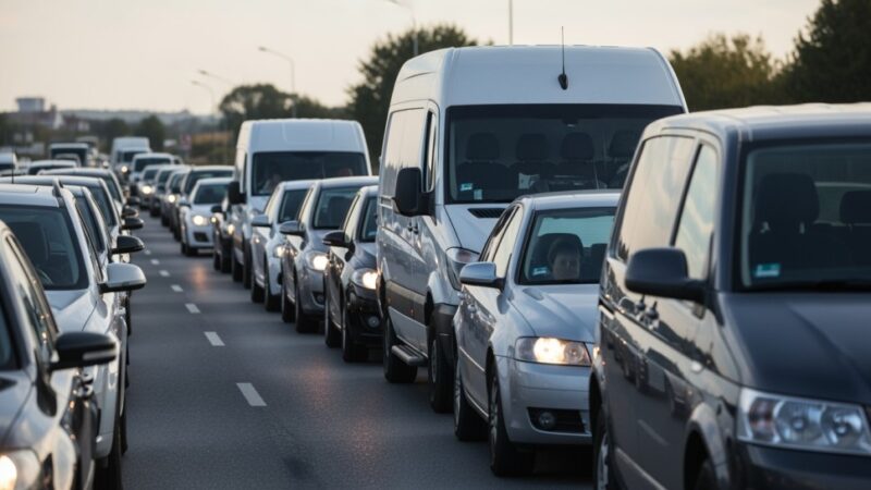 Ranny dzik blokuje A4: Utrudnienia w ruchu na trasie do Katowic