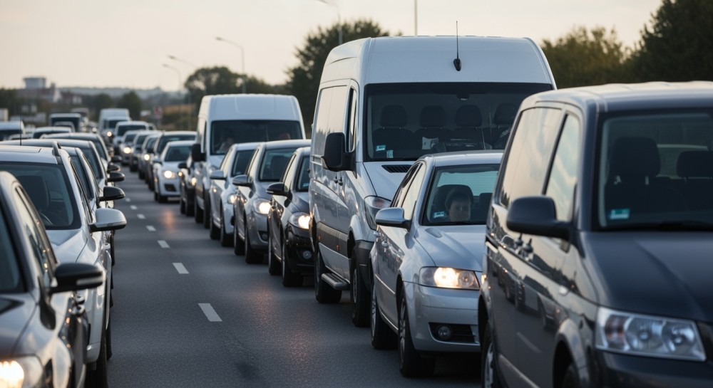 Ranny dzik blokuje A4: Utrudnienia w ruchu na trasie do Katowic