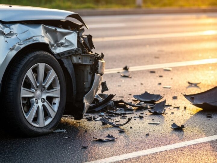 Poważny wypadek na A4: Pasażerka w szpitalu, korki w kierunku Wrocławia