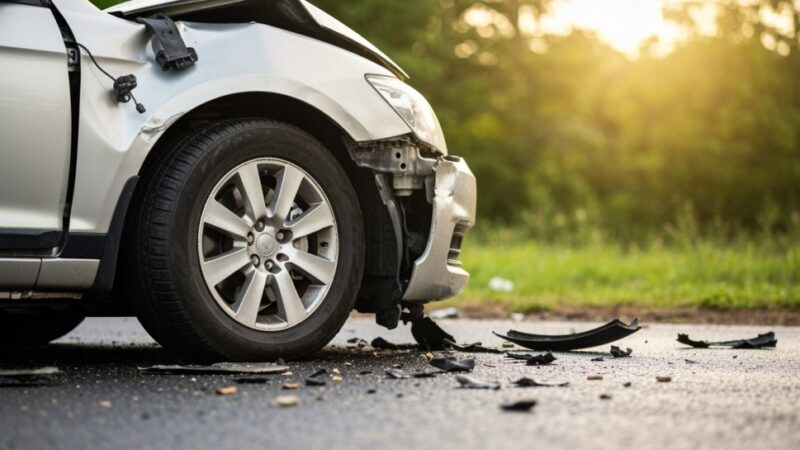 Poważny wypadek na A4: Korek w kierunku Zgorzelca i ranni na drodze!