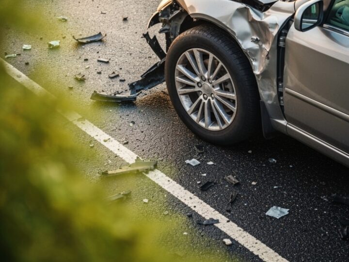 Wypadek na skrzyżowaniu Bardzkiej i Armii Krajowej: Ranni, sprawca zbiegł z miejsca zdarzenia