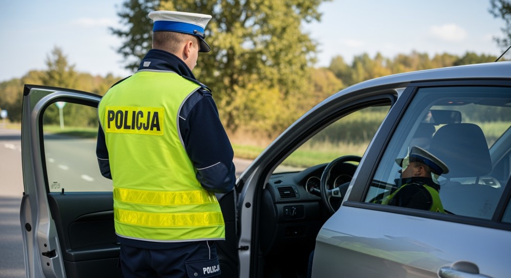 Motocyklista bez uprawnień zatrzymany podczas rutynowej kontroli drogowej