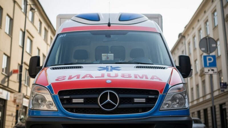 Heroiczne działania policji ratują dziecko w dramatycznej sytuacji w Legnicy