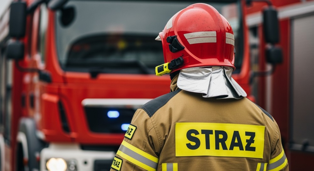 Bohaterki w mundurach: Policjantki i mieszkańcy wspólnie uratowali mężczyznę z płonącego budynku