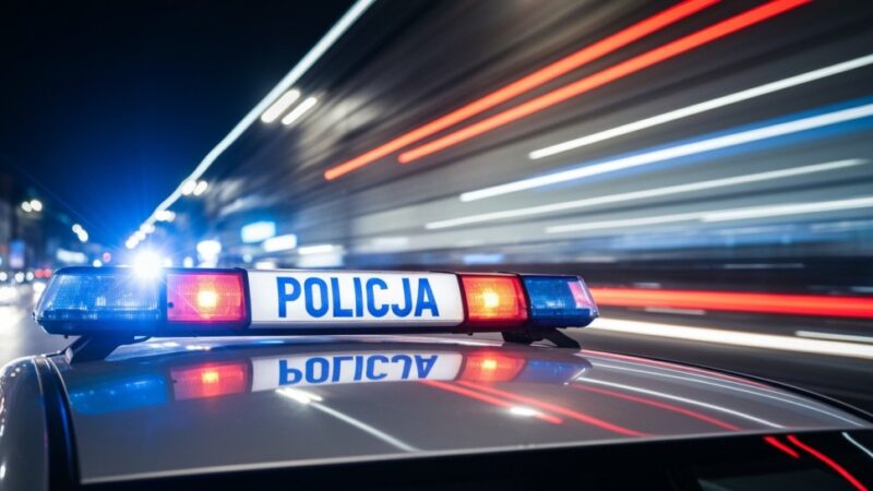 Błyskawiczny pościg w Bolkowie: Kierowca z dożywotnim zakazem uciekał przed policją