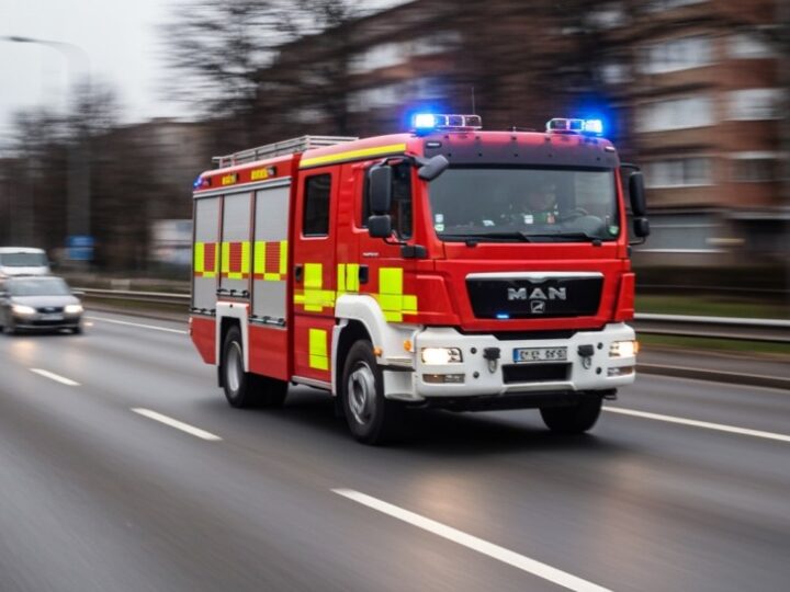 Groźny pożar we Wrocławiu: Ewakuacja 12 osób i walka strażaków w akcji