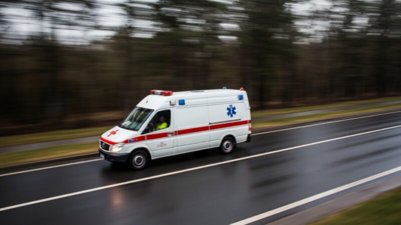 Drogówka w akcji: Policjanci ratują życie na DK8