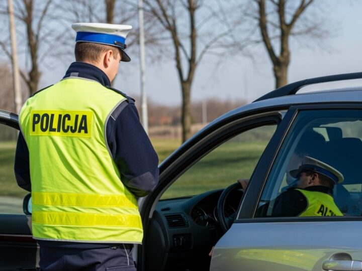 Policyjne działania z wykorzystaniem drona oraz wideorejestratora na terenie powiatu górowskiego