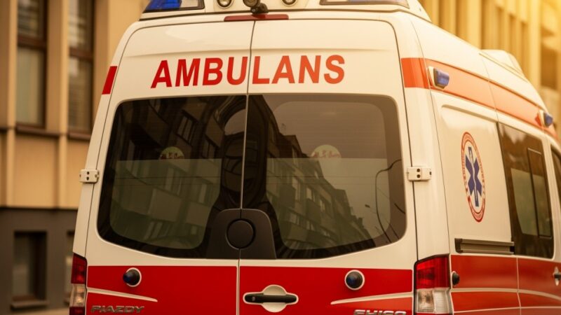 Bohaterska interwencja policjantów: uratowali nietrzeźwego mężczyznę z płonącej łąki!