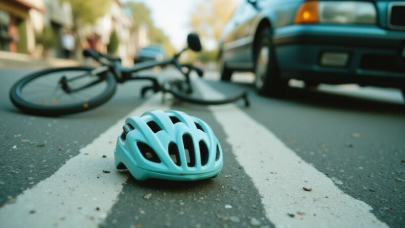 Kierująca uciekła po potrąceniu rowerzysty – policja ustaliła jej tożsamość