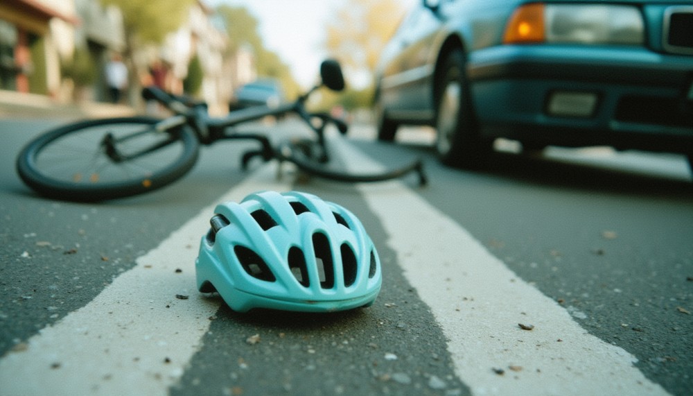 Kierująca uciekła po potrąceniu rowerzysty – policja ustaliła jej tożsamość