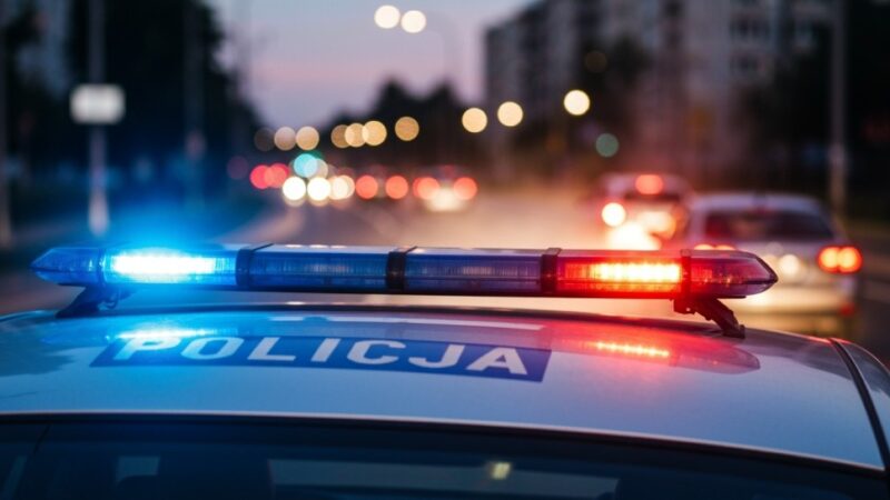 Kryminalistyczny laser prowadzi policję do sprawcy nocnych strzałów w Jaworze