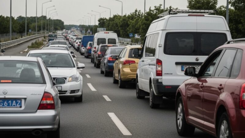 Motocykl w zderzeniu z taksówką: poranny wypadek wstrzymuje ruch na Nadodrzu