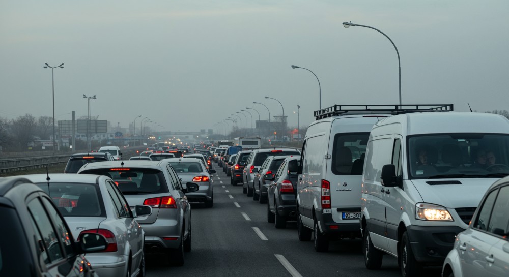 Cztery samochody zderzyły się na Żmigrodzkiej. Utrudnienia w ruchu trwają