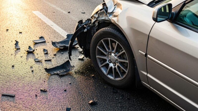 Zderzenie trzech aut przy Tarczyński Arenie. Ulice Pilczycka i Królewiecka zablokowane