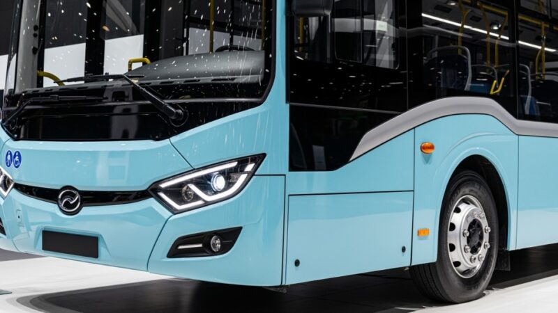 Nowy autobus szkolny w Chrząstawie: Bezpieczeństwo na pierwszym miejscu!