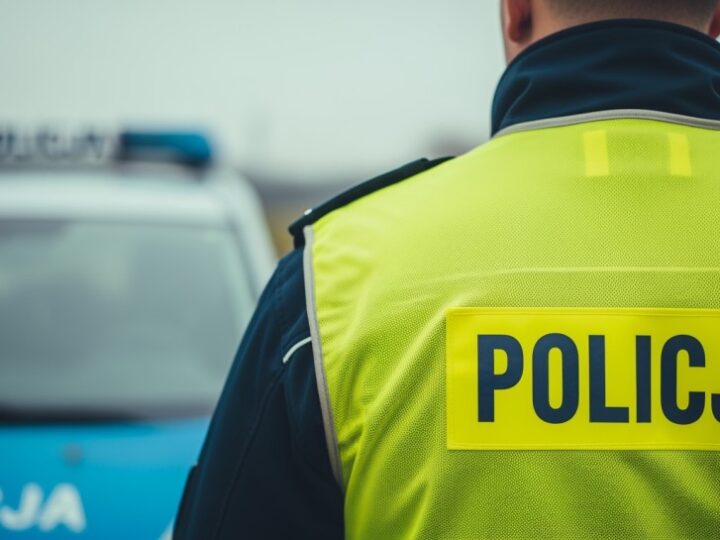 Pijany kierowca w szaleńczym pościgu wpadł w ręce policji