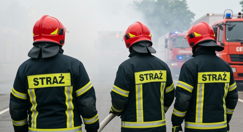Bohaterska akcja: Policjantki uratowały życie w płonącym budynku