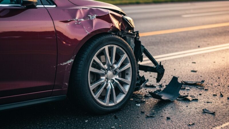 Dramatyczny pościg w Bogatyni: 17-latka bez uprawnień wjeżdża w ciężarówkę