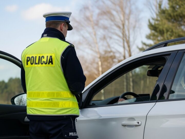 Nastolatek w ucieczce na crossie: emocjonujący pościg zakończony upadkiem