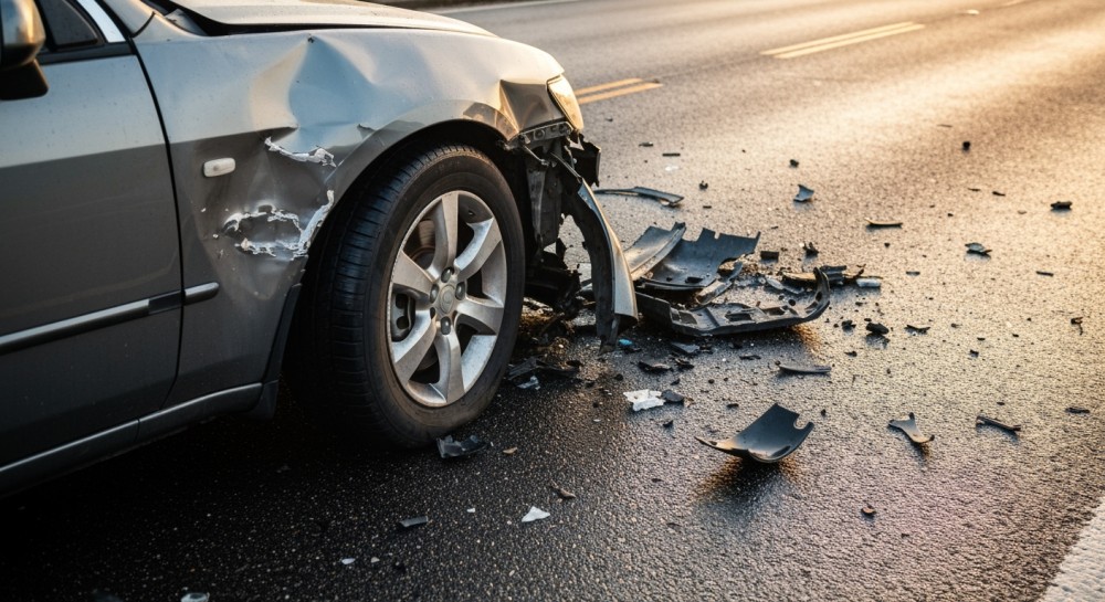 Nowe fakty w sprawie tragicznego wypadku na drodze Lubin-Rudna: apel o ostrożność