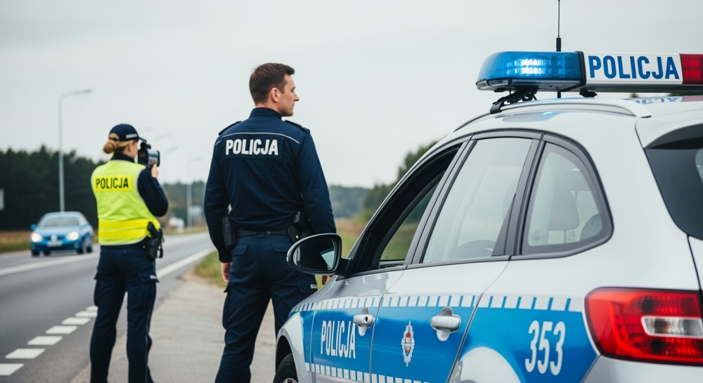 Młoda kierowca z Legnicy wpadła w pułapkę prędkości: 103 km/h w terenie zabudowanym!