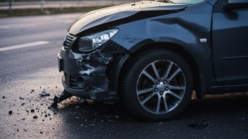 Groźny wypadek na A4: Utrudnienia w ruchu w Karwianach zakończone