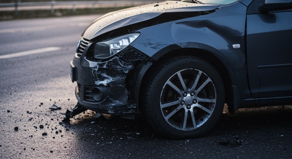 Groźny wypadek na A4: Utrudnienia w ruchu w Karwianach zakończone