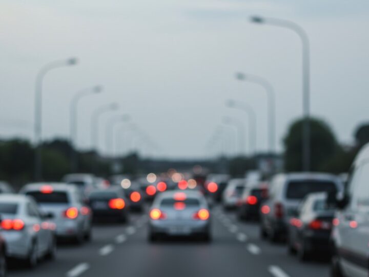 Poważny wypadek na Moście Rędzińskim – kierowcy w obliczu utrudnień