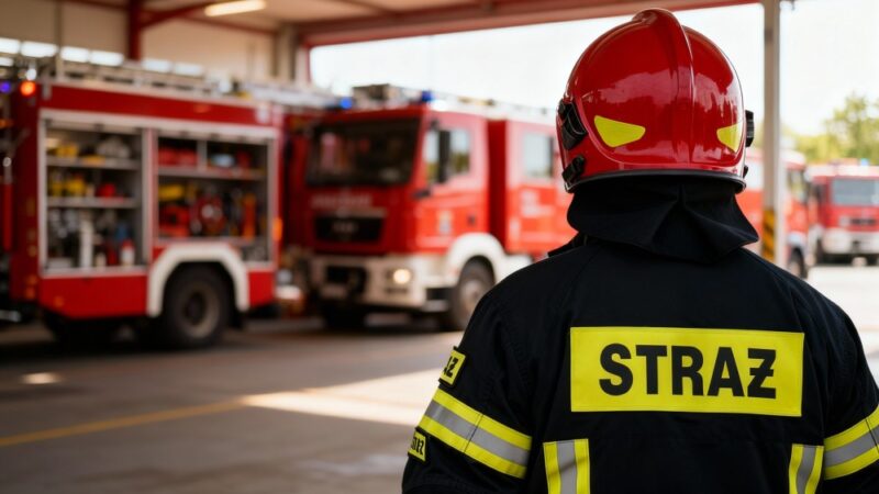 Młodzi strażacy z Powiatu Wrocławskiego w akcji: pasja i wiedza w walce z ogniem!