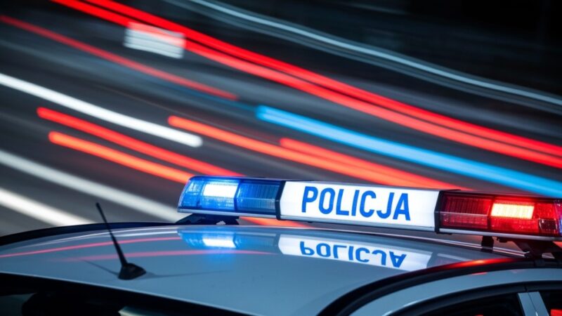 Pijany 19-latek uciekał przed policją mimo zakazu prowadzenia