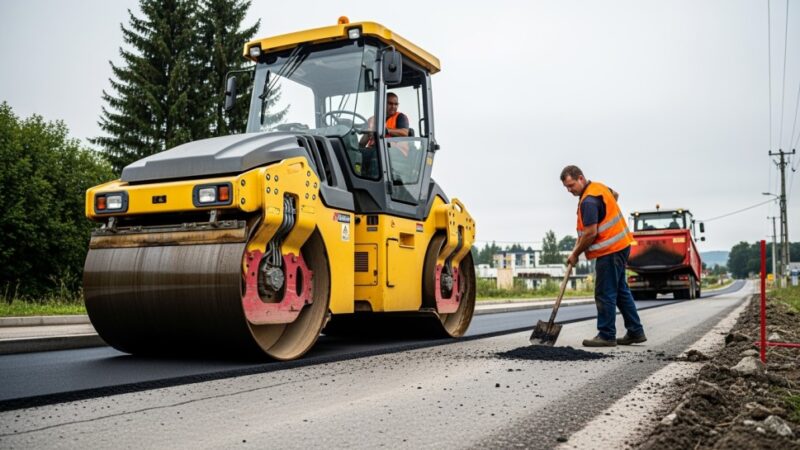 Wiadukt na Brochowie znika w nocy: intensywne prace rozbiórkowe i nowoczesny sprzęt w akcji