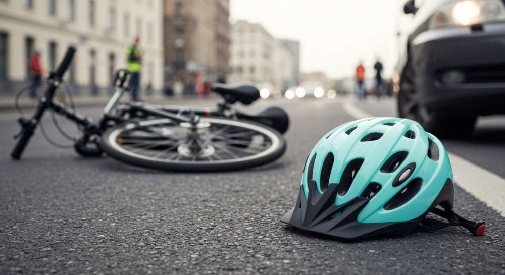 Wrocław: Policja apeluje o pomoc w sprawie potrącenia kobiety przez rowerzystę