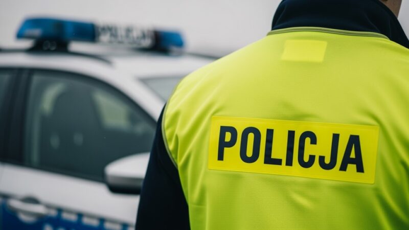 Mandat za prędkość, a potem wypadek – kierowca uderzył w drzewo