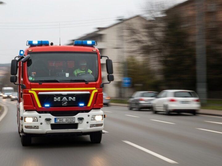 Bohaterski strażak uratował sąsiednie budynki przed pożarem!